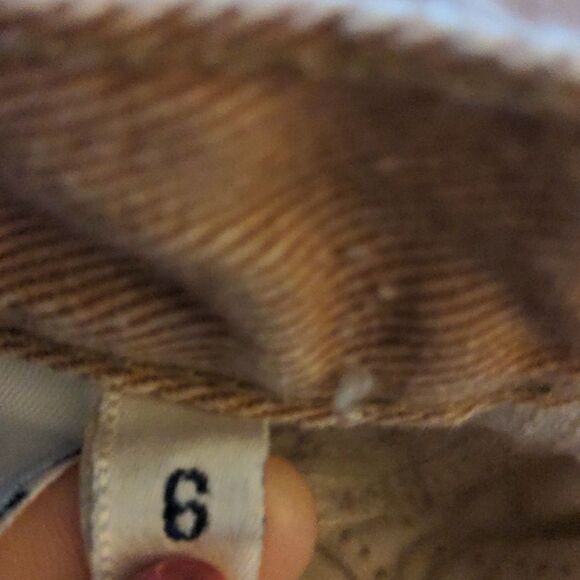 Calvin Klein 80s vintage tan jeans size 6 - Picture 6 of 12